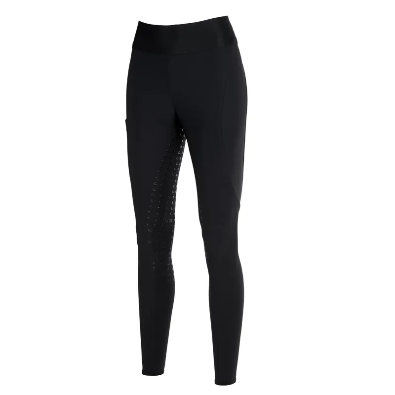 Pikeur Tiffni Ladies Full Grip Riding Tights - Black